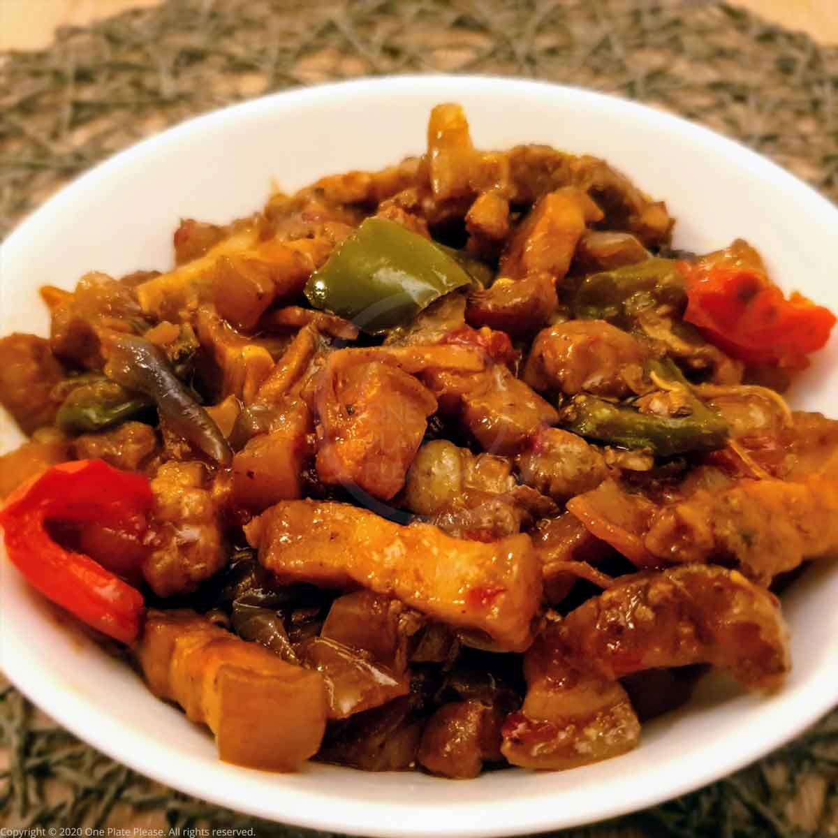 Pork in Chilli Sauce