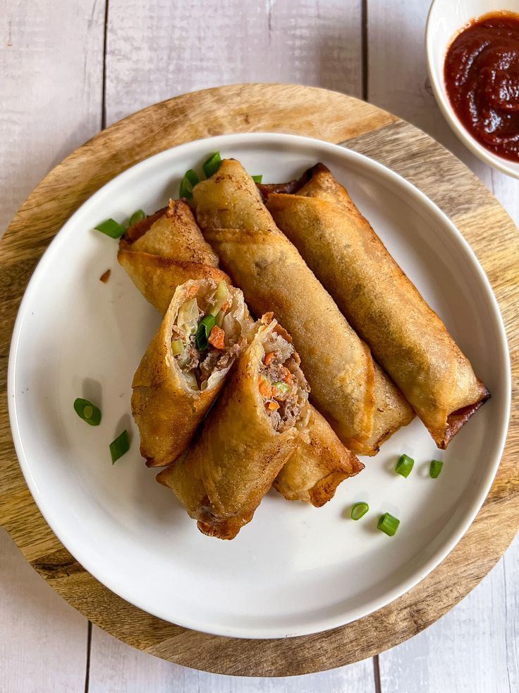 Beef Spring Rolls